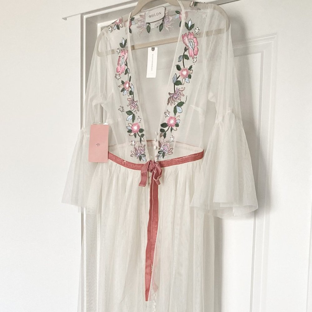 BHLDN by Anthropology Wedding Dressing Robe